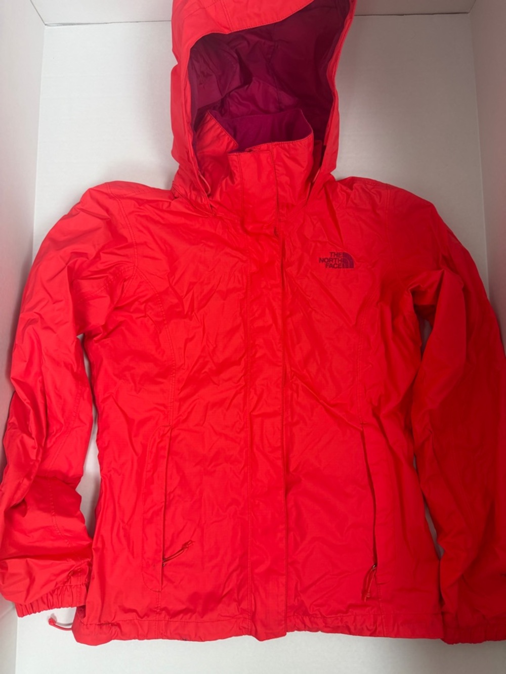 The North Face Women's Bright Red Hooded Ski Jacket